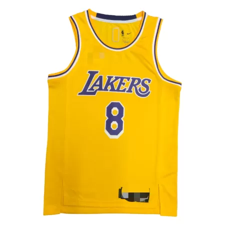 Los Angeles Lakers Kobe Bryant #8 2021 Swingman Jersey Gold for men - Association Edition - uafactory