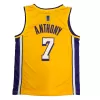 Los Angeles Lakers Carmelo Anthony #7 Swingman Jersey Black for men - Association Edition - uafactory