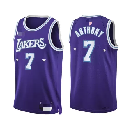 Los Angeles Lakers Carmelo Anthony #7 2021/22 Swingman Jersey Purple for men - City Edition - uafactory
