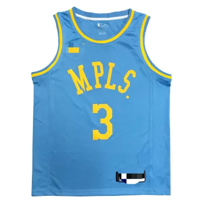 Los Angeles Lakers Anthony Davis #3 Swingman Jersey Light Blue for men - Classic Edition - uafactory