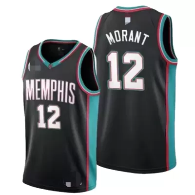 Memphis Grizzlies Ja Morant #12 2020/21 Swingman Jersey Black for men - uafactory