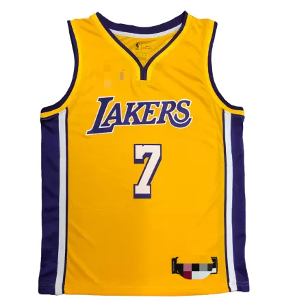 Los Angeles Lakers Carmelo Anthony #7 Swingman Jersey Black for men - Association Edition - uafactory