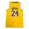 Los Angeles Lakers Kobe Bryant #24 2021 Swingman Jersey Gold for men - Association Edition - uafactory