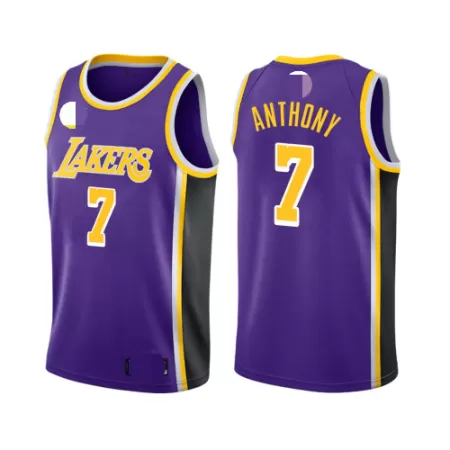 Los Angeles Lakers Carmelo Anthony #7 Swingman Jersey Purple for men - Statement Edition - uafactory