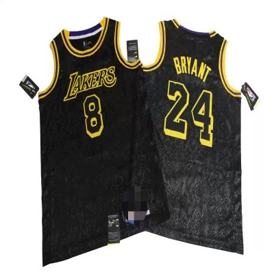 Los Angeles Lakers Bryant #8 Swingman Jersey Black for men - uafactory