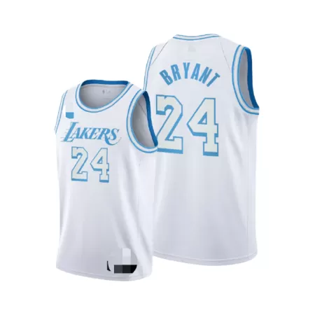 Los Angeles Lakers Bryant #24 2020/21 Swingman Jersey White for men - City Edition - uafactory