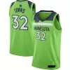 Minnesota Timberwolves Towns #32 2020/21 Swingman Jersey Green for men - uafactory