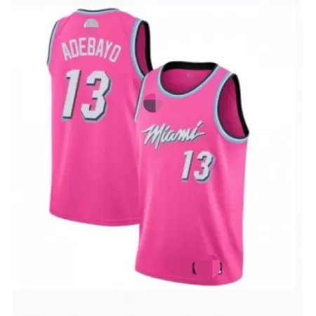 Miami Heat Adebayo #13 2019/20 Swingman Jersey Pink for men - City Edition - uafactory