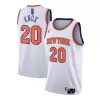 New York Knicks Knox #20 2019/20 Swingman Jersey White for men - Association Edition - uafactory