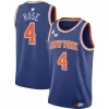 New York Knicks Derrick Rose #4 2020/21 Swingman Jersey Blue for men - Association Edition - uafactory