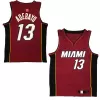 Miami Heat Adebayo #13 Swingman Jersey Red for men - City Edition - uafactory