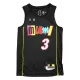 Miami Heat Dwyane Wade #3 2021/22 Swingman Jersey Black for men - City Edition - uafactory