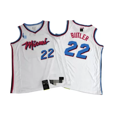 Miami Heat Butler #22 2019/20 Swingman Jersey White for men - City Edition - uafactory