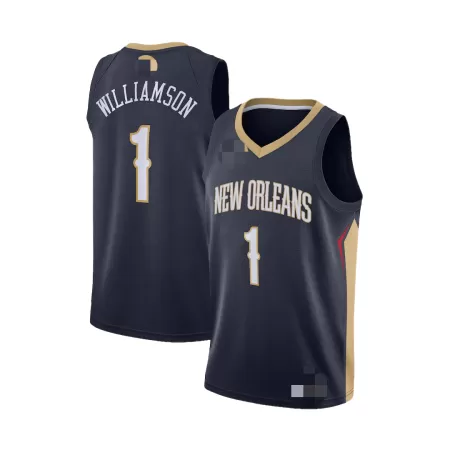 New Orleans Pelicans Williamson #1 2019 Swingman Jersey Navy for men - uafactory