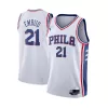 Philadelphia 76ers Embiid #21 Swingman Jersey White for men - Association Edition - uafactory