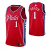 Philadelphia 76ers James Harden #1 Swingman Jersey Red for men - Association Edition - uafactory