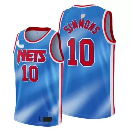 Brooklyn Nets Ben Simmons #10 2020/21 Swingman Jersey Blue for men - Classic Edition - uafactory
