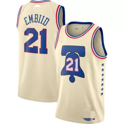 Philadelphia 76ers Embiid #21 2021 Swingman Jersey for men - uafactory