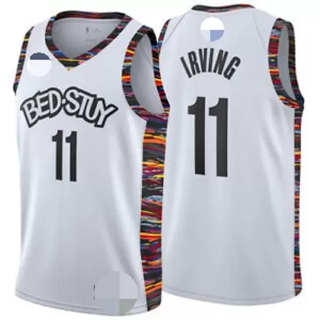 Brooklyn Nets Irving #11 2019/20 Swingman Jersey White for men - City Edition - uafactory