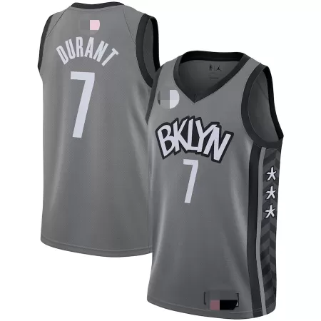 Brooklyn Nets Durant #7 2020/21 Swingman Jersey Gray for men - Association Edition - uafactory