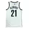 Brooklyn Nets LaMarcus Aldridge #21 2021 Swingman Jersey White for men - Association Edition - uafactory