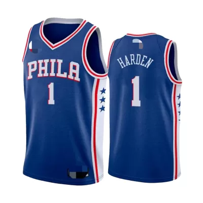 Philadelphia 76ers James Harden #1 Swingman Jersey for men - Association Edition - uafactory