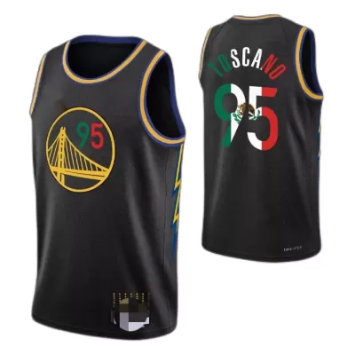 Men's Golden State Warriors Warriors TOSCANO #95 Retro Jersey 2021/22 - City Edition - uafactory