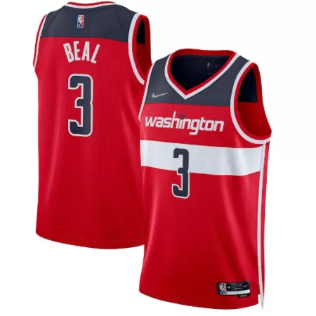 Washington Wizards Bradley Beal #3 2021/22 Swingman Jersey Red for men - Association Edition - uafactory