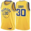 Men's Golden State Warriors Stephen Curry #30 Yellow Retro Jersey - Classic Edition - uafactory