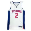 Detroit Pistons Cade Cunningham #2 2021/22 Swingman Jersey White for men - Association Edition - uafactory