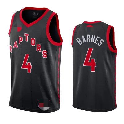 Toronto Raptors Scottie Barnes #4 Swingman Jersey Black for men - Statement Edition - uafactory