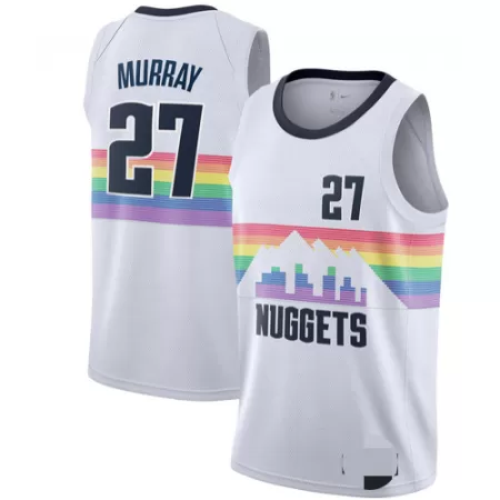 Denver Nuggets Murray #27 Swingman Jersey White for men - City Edition - uafactory