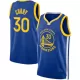 Men's Golden State Warriors Stephen Curry #30 Blue Retro Jersey 2021/22 - Icon Edition - uafactory