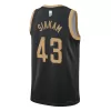 Toronto Raptors Pascal Siakam #43 2021 Swingman Jersey Black for men - City Edition - uafactory