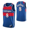 Washington Wizards Rui Hachimura #8 2021/22 Swingman Jersey Royal for men - City Edition - uafactory