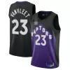 Toronto Raptors Fred VanVleet #23 2021 Swingman Jersey Black&Purple for men - uafactory