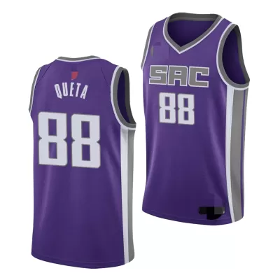 Sacramento Kings Neemias Queta #88 2021 Swingman Jersey Purple for men - Association Edition - uafactory