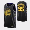 Men's Golden State Warriors Warriors TOSCANO-ANDERSON #95 Retro Jersey 2021/22 - City Edition - uafactory