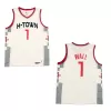 Houston Rockets Wall #1 2021 Swingman Jersey for men - Statement Edition - uafactory