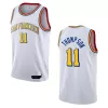 Men's Golden State Warriors Thompson #11 White Retro Jersey 2019/20 - City Edition - uafactory