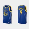 Men's Golden State Warriors Andre Iguodala #9 Royal Retro Jersey 2021/22 - Icon Edition - uafactory