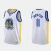 Men's Golden State Warriors Klay Thompson #11 White Retro Jersey - Association Edition - uafactory