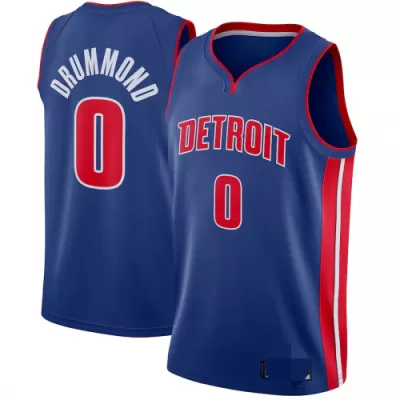 Detroit Pistons Andre Drummond #0 Swingman Jersey Blue for men - Association Edition - uafactory