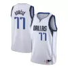 Dallas Mavericks Doncic #77 2020/21 Swingman Jersey White for men - Association Edition - uafactory