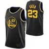 Men's Golden State Warriors Green #23 Black Retro Jersey 2021/22 - City Edition - uafactory