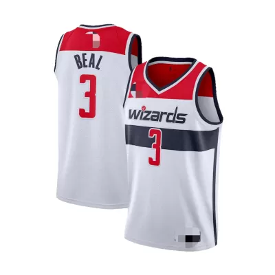 Washington Wizards Beal #3 2019/20 Swingman Jersey White for men - Association Edition - uafactory