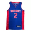 Detroit Pistons Cade Cunningham #2 2021/22 Swingman Jersey Blue for men - Association Edition - uafactory