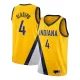 Indiana Pacers Oladipo #4 Swingman Jersey Gold for men - Statement Edition - uafactory