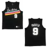 San Antonio Spurs Parker #9 2021 Swingman Jersey Black for men - City Edition - uafactory