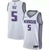 Sacramento Kings De'Aaron Fox #5 2021/22 Swingman Jersey White for men - Association Edition - uafactory